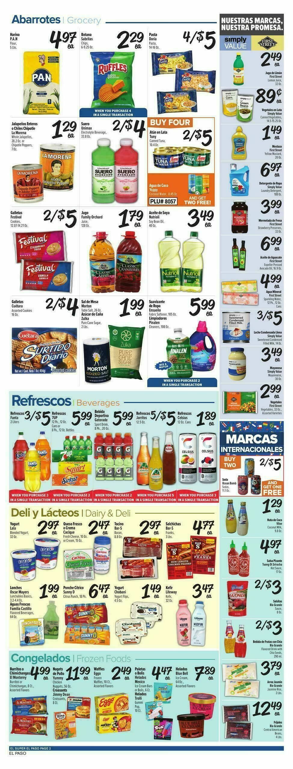 El Super Markets Weekly Ad from August 12