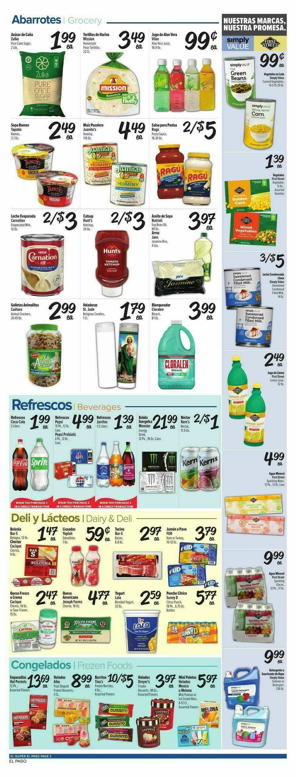 El Super Markets Weekly Ad from September 23