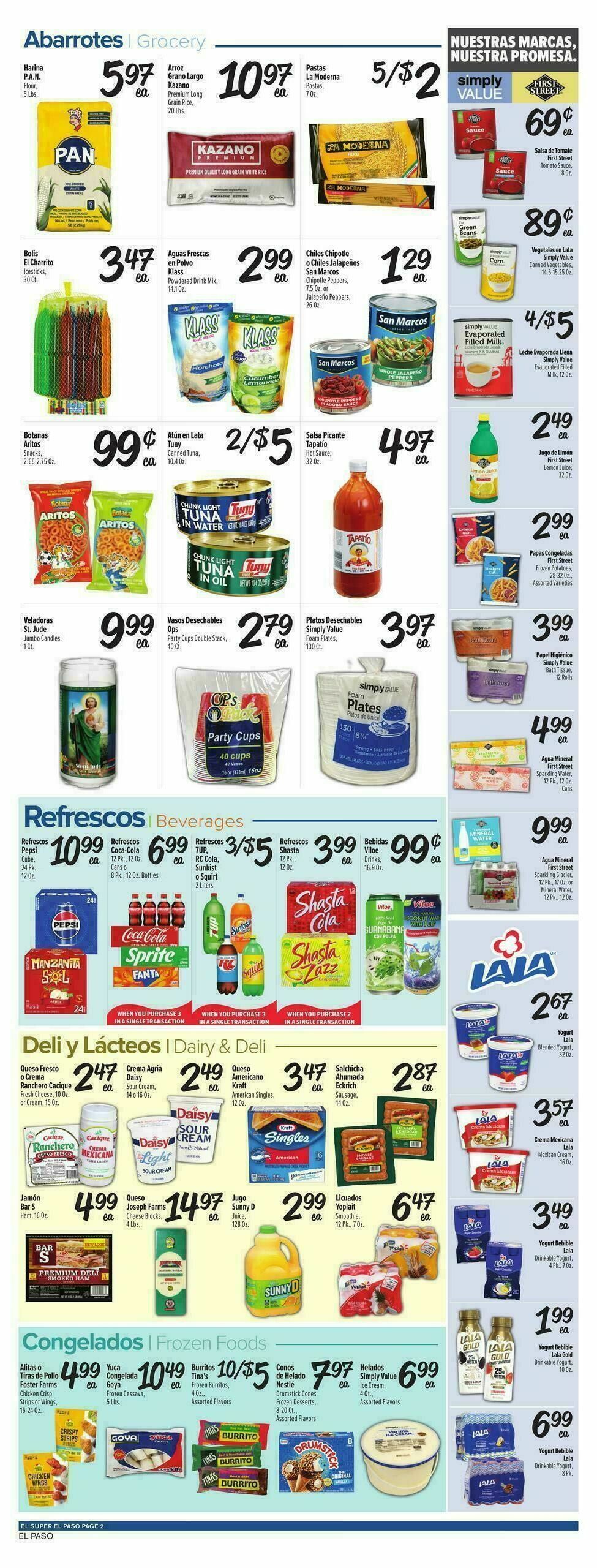 El Super Markets Weekly Ad from September 30
