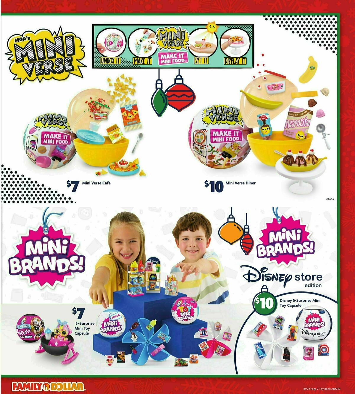 Family Dollar Holiday Toy Guide Weekly Ad from October 22