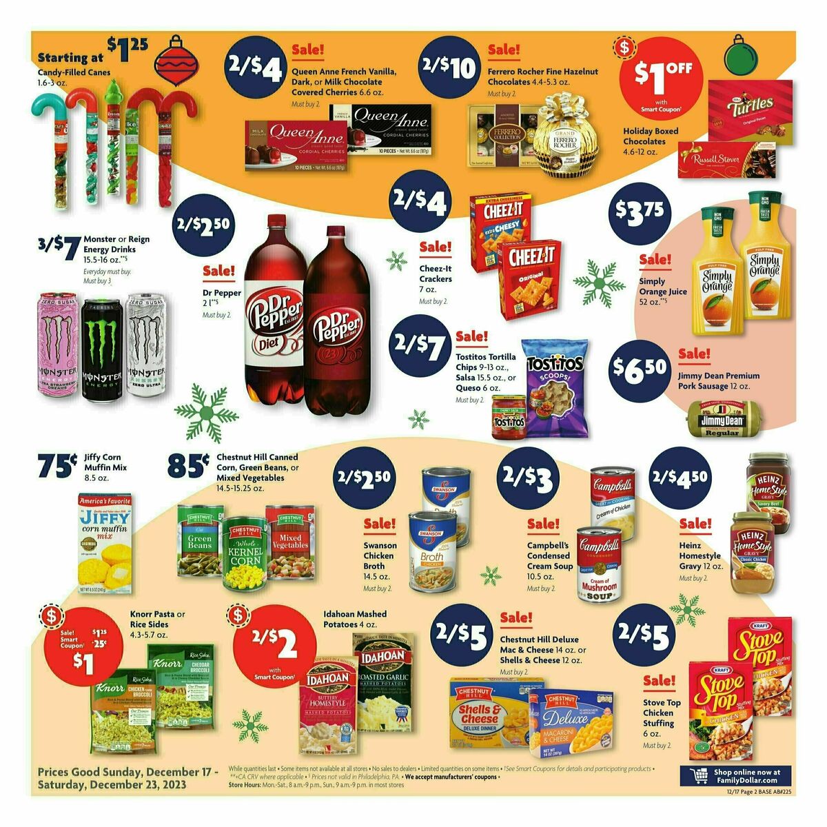 Family Dollar Weekly Ad from December 17