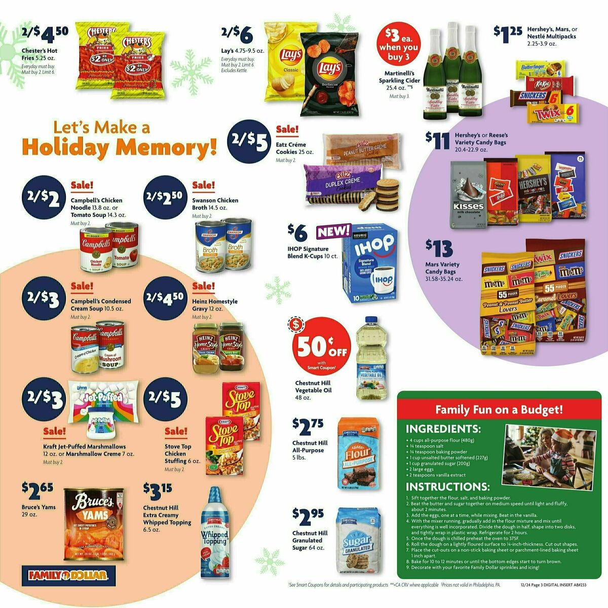 Family Dollar Weekly Ad from December 24