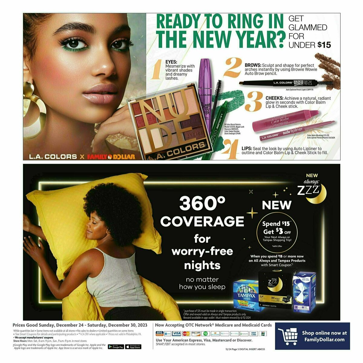 Family Dollar Weekly Ad from December 24