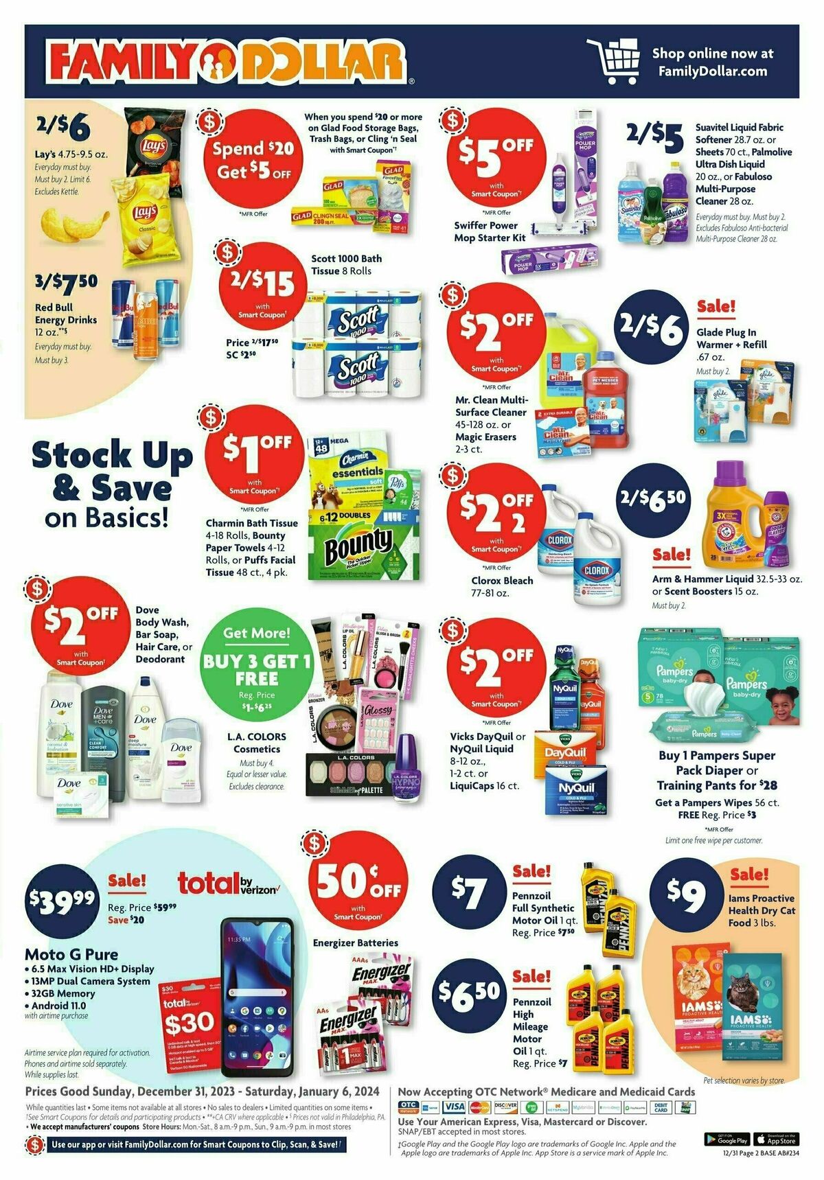 Family Dollar Weekly Ad from December 31