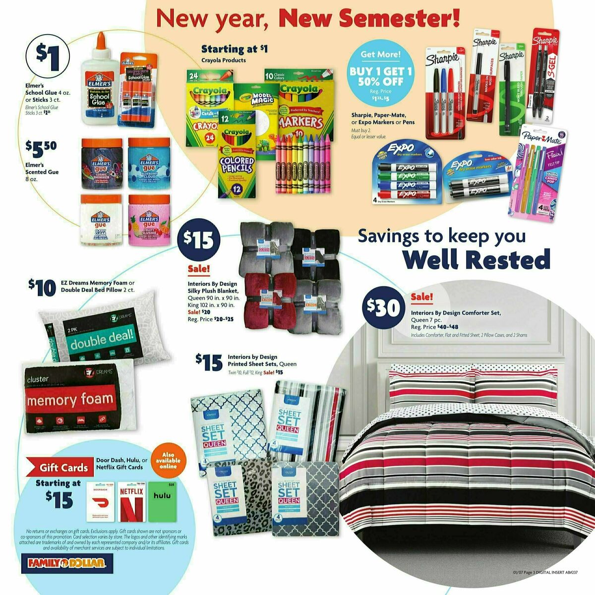 Family Dollar Weekly Ad from January 7
