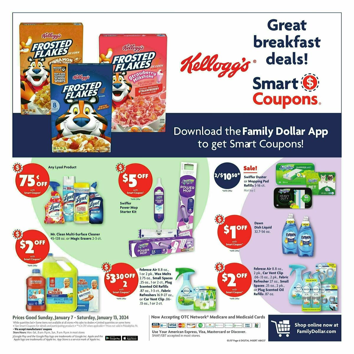 Family Dollar Weekly Ad from January 7