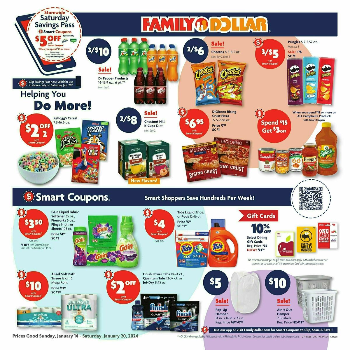 Family Dollar Weekly Ad from January 14