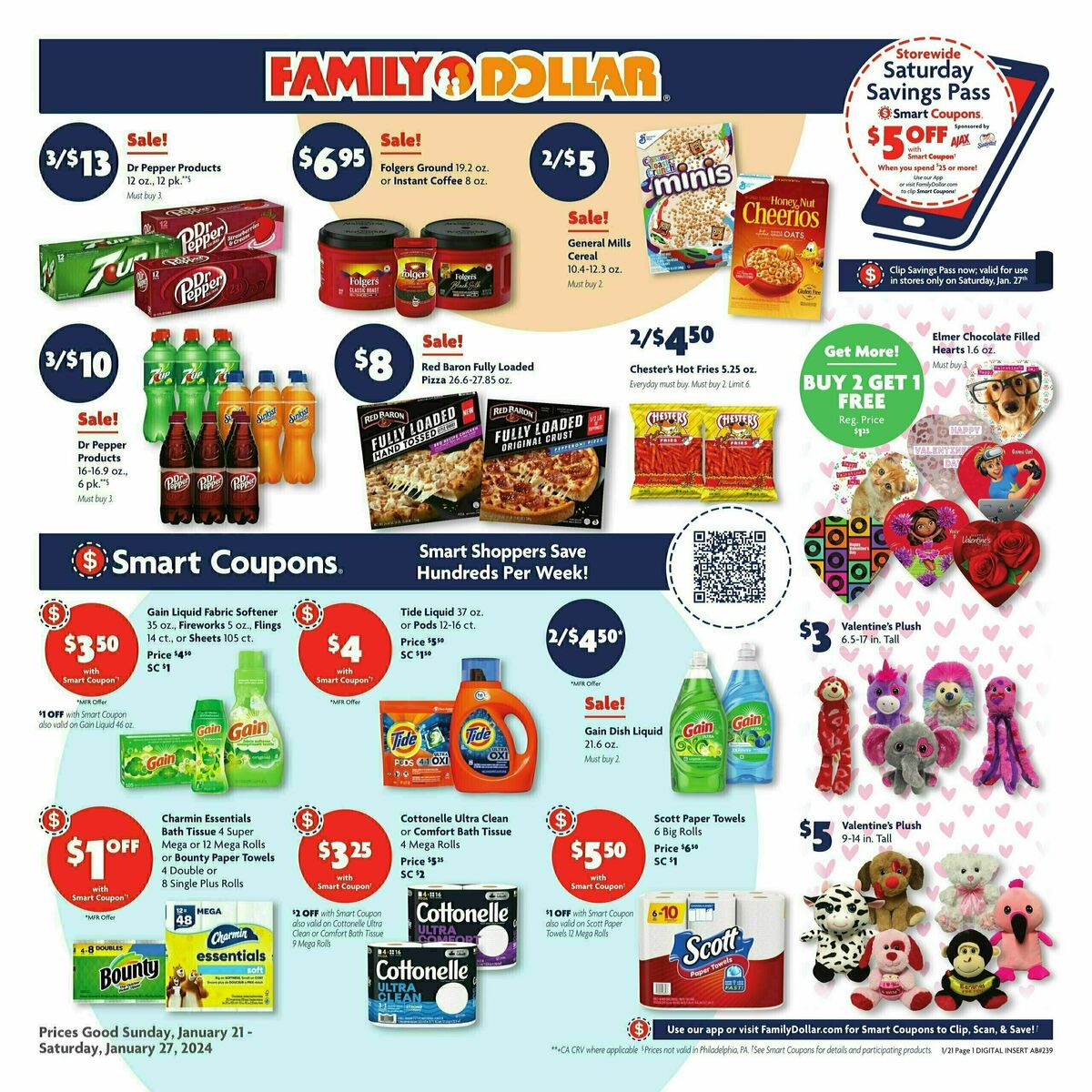 Family Dollar Weekly Ad from January 21