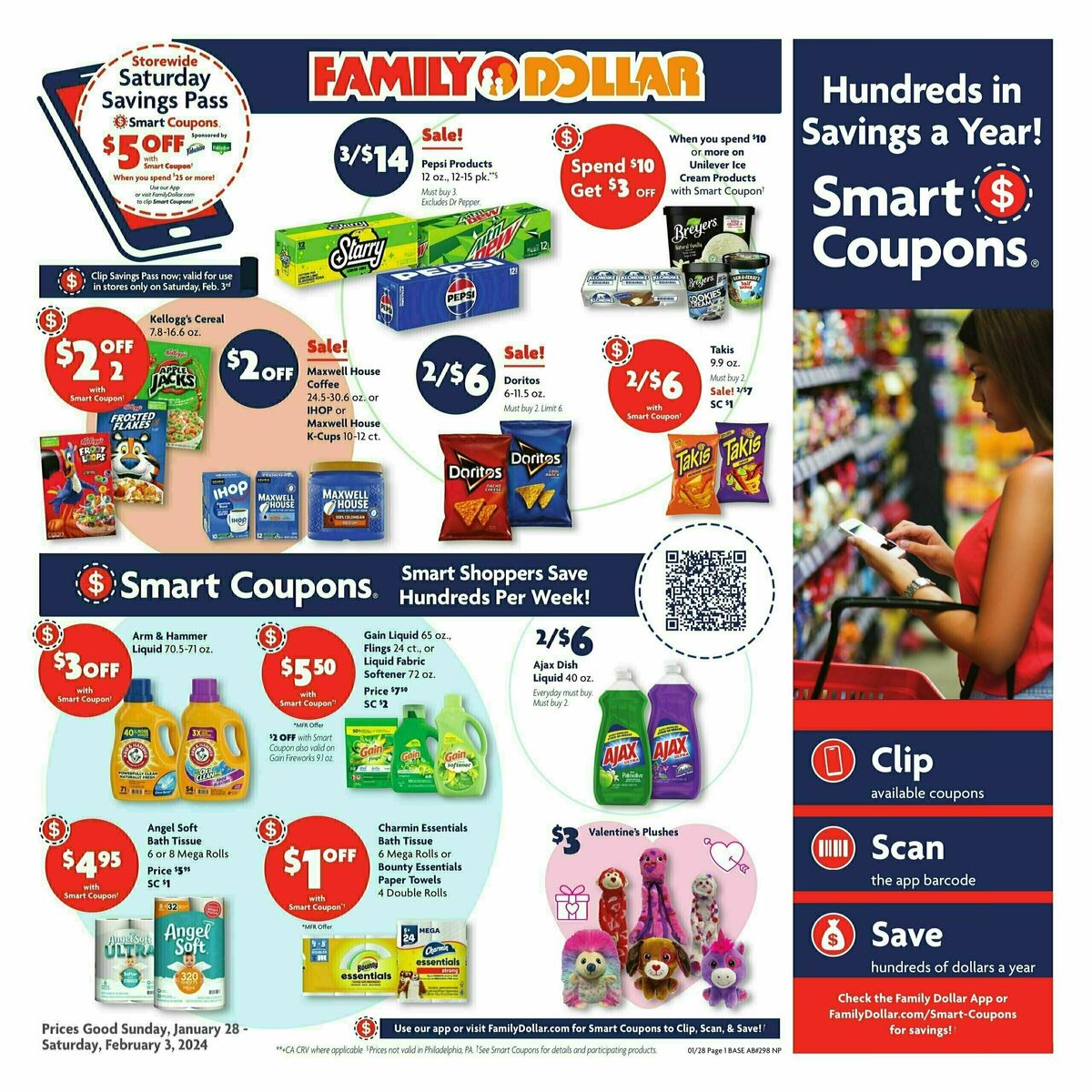 Family Dollar Weekly Ad from January 28