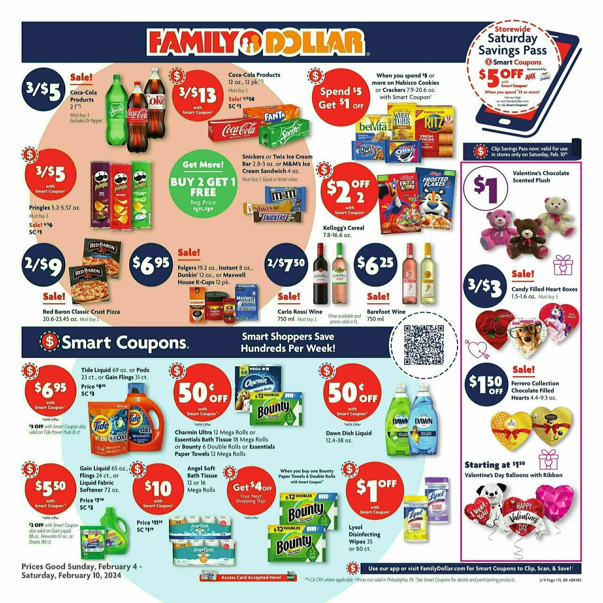 Family Dollar Weekly Ad from February 4