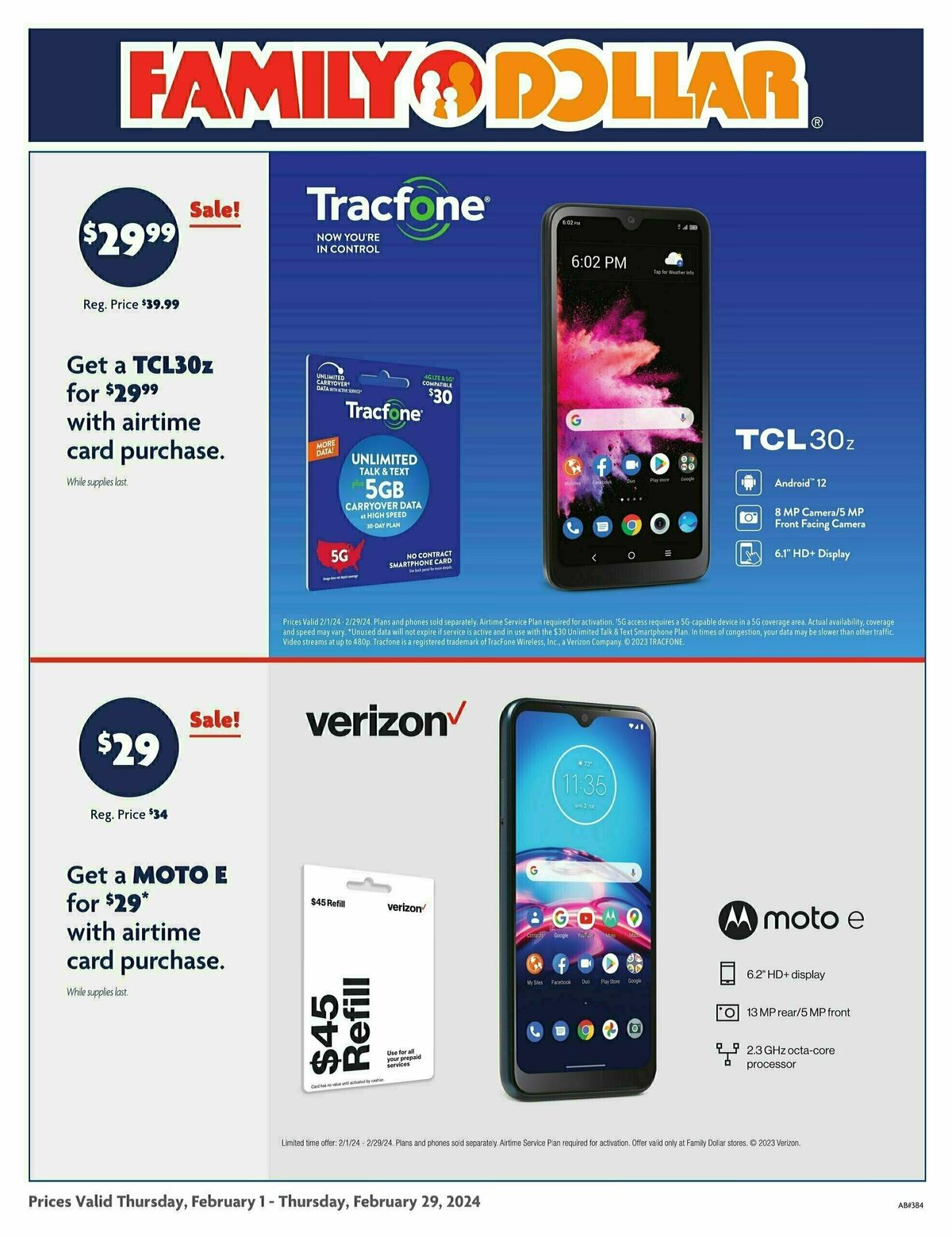 Family Dollar Weekly Ad from February 1