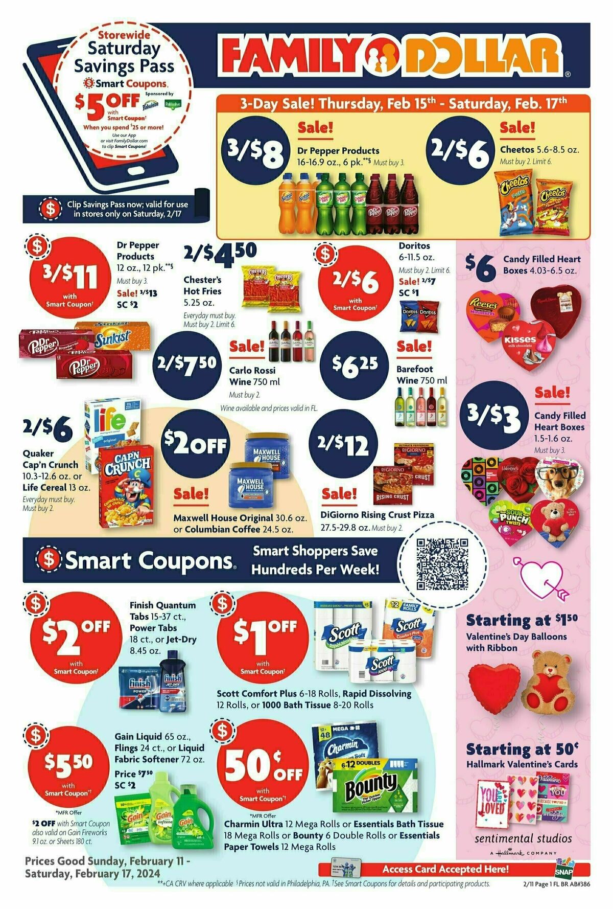 Family Dollar Weekly Ad from February 11