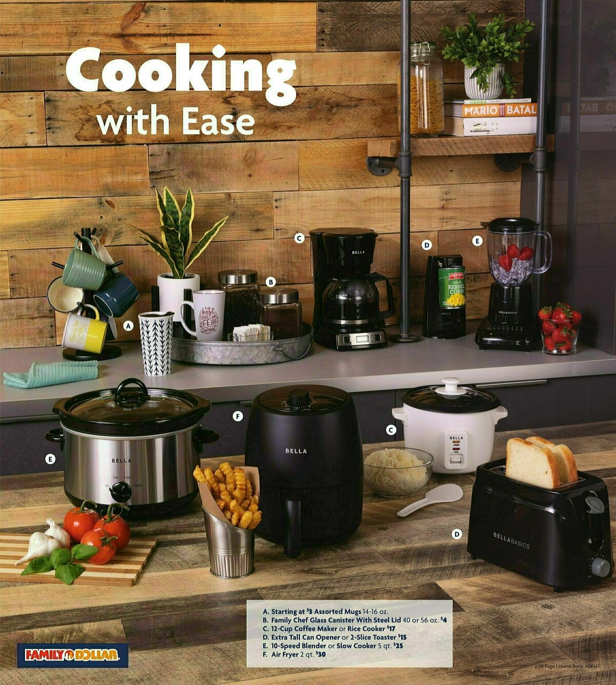 Family Dollar Home Book Weekly Ad from February 18