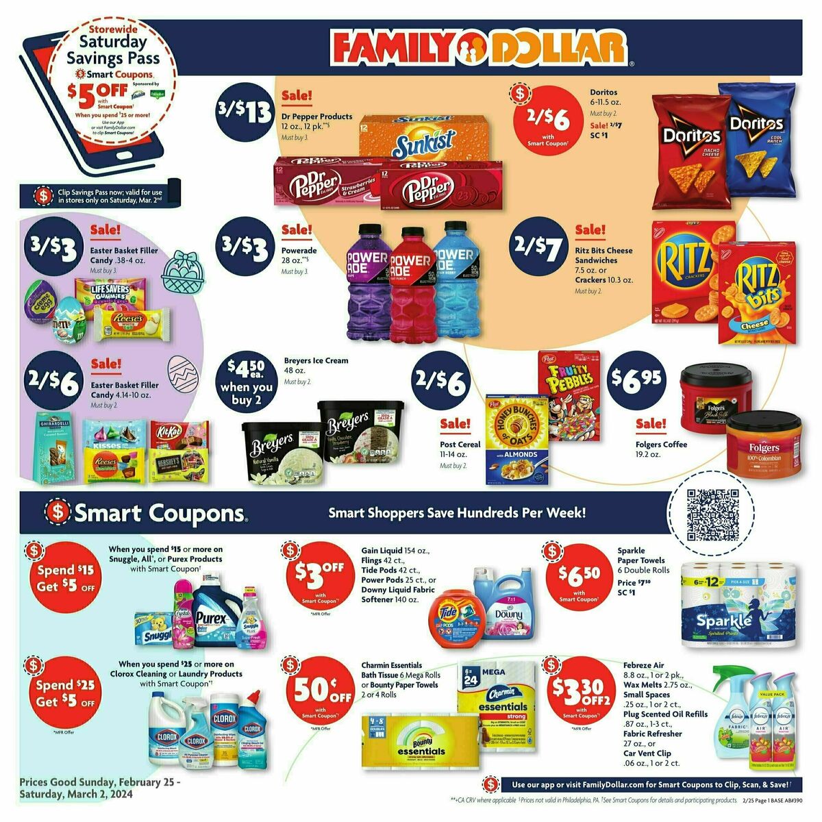 Family Dollar Weekly Ad from February 25