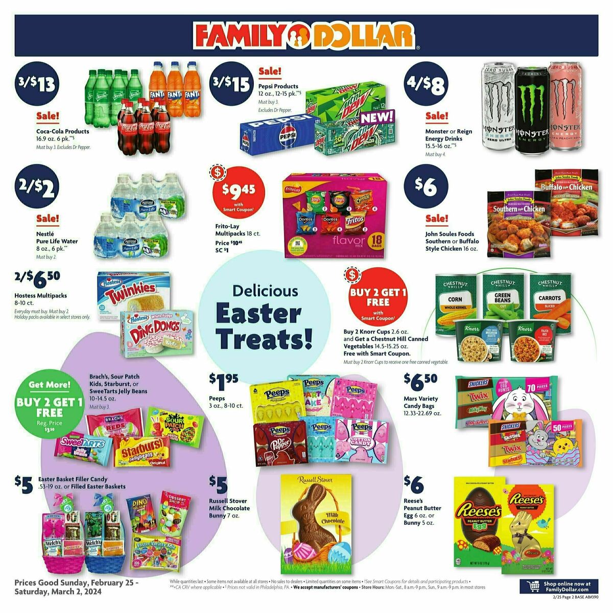 Family Dollar Weekly Ad from February 25