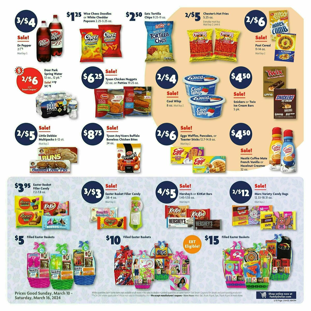 Family Dollar Weekly Ad from March 10