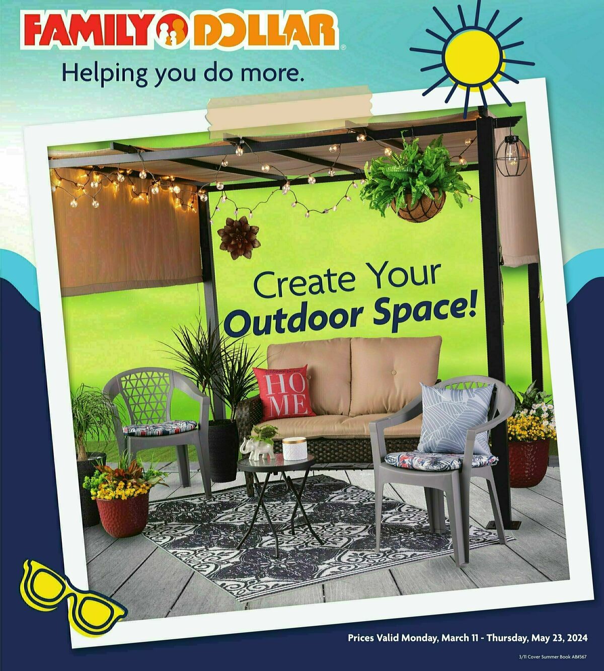 Family Dollar Summer Book Weekly Ad from March 11