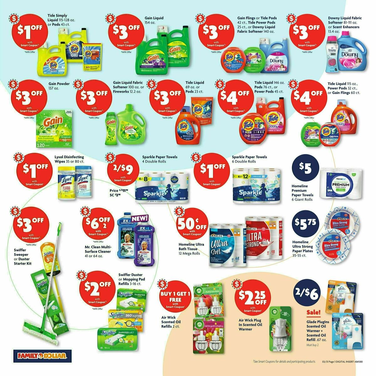 Family Dollar Weekly Ad from March 31
