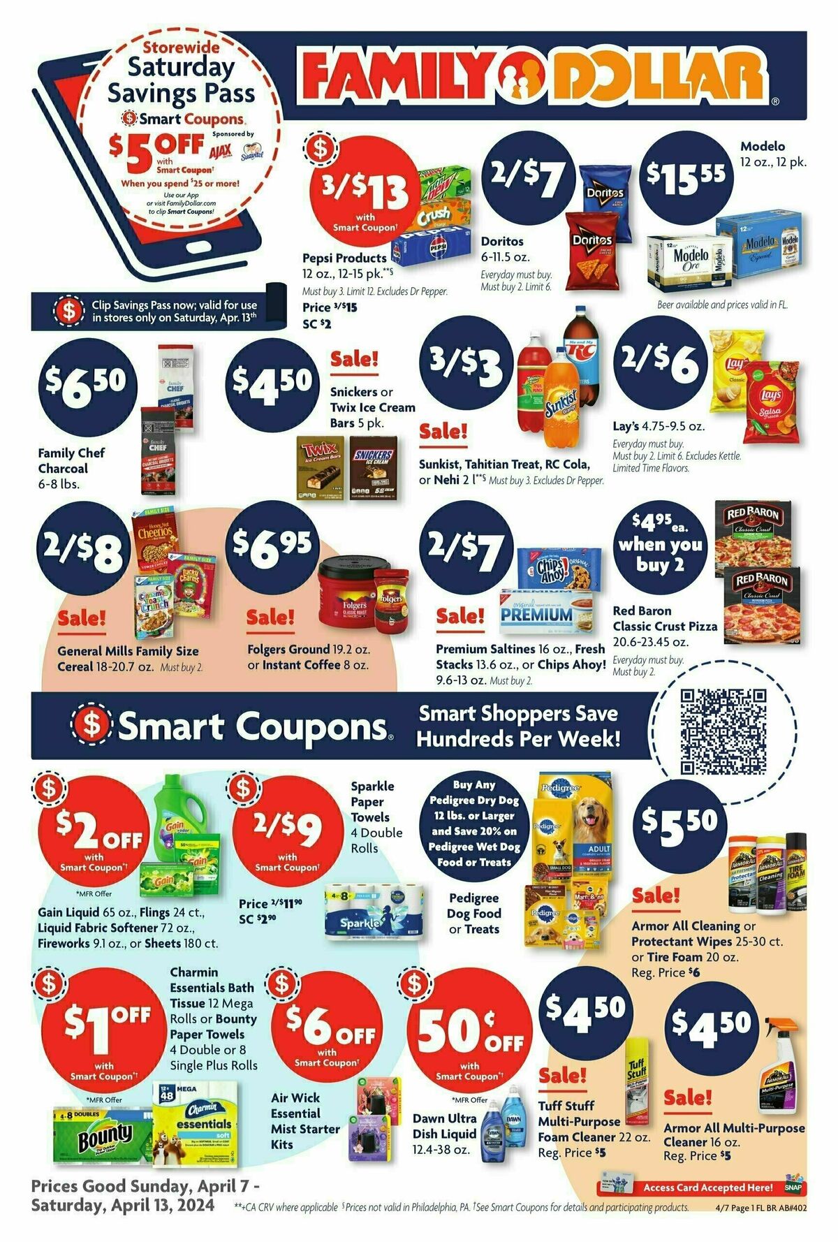 Family Dollar Weekly Ad from April 7