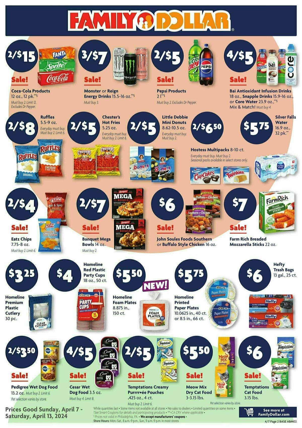 Family Dollar Weekly Ad from April 7