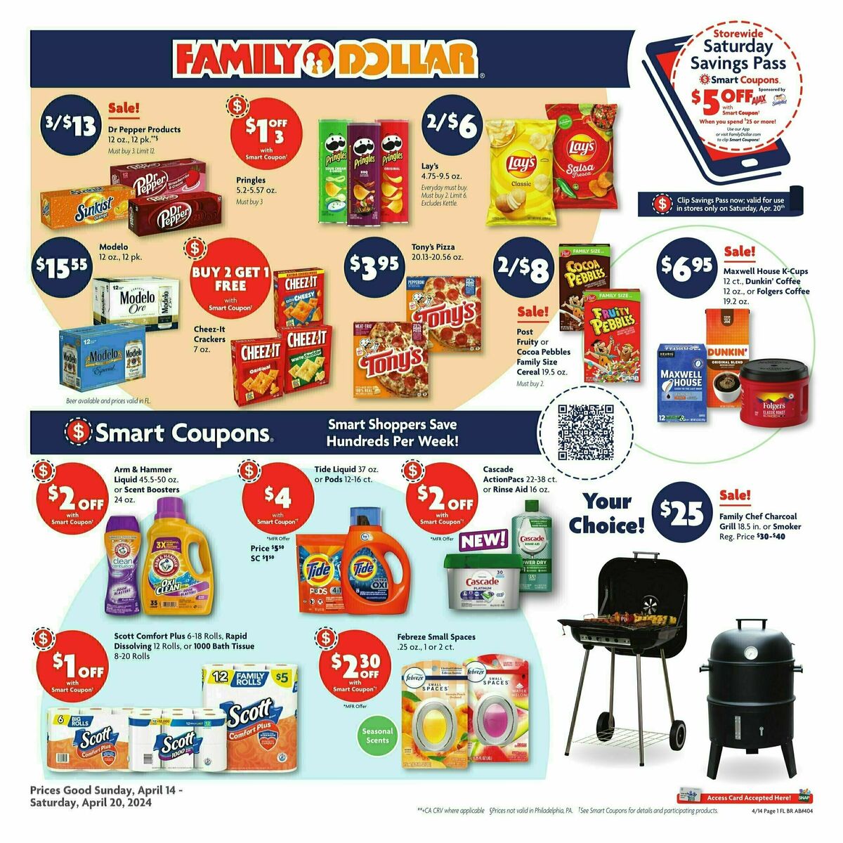 Family Dollar Weekly Ad from April 14