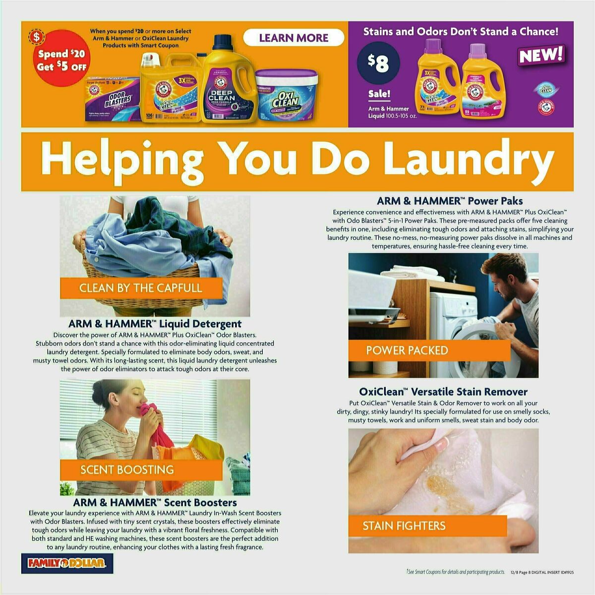 Family Dollar Weekly Ad from December 8