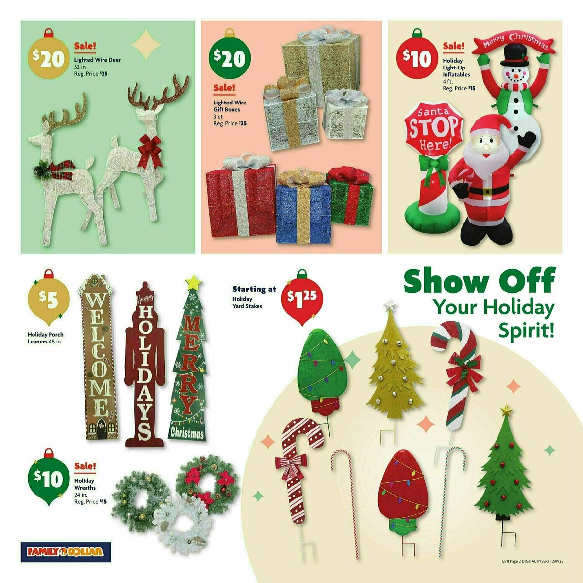 Family Dollar Weekly Ad from December 8