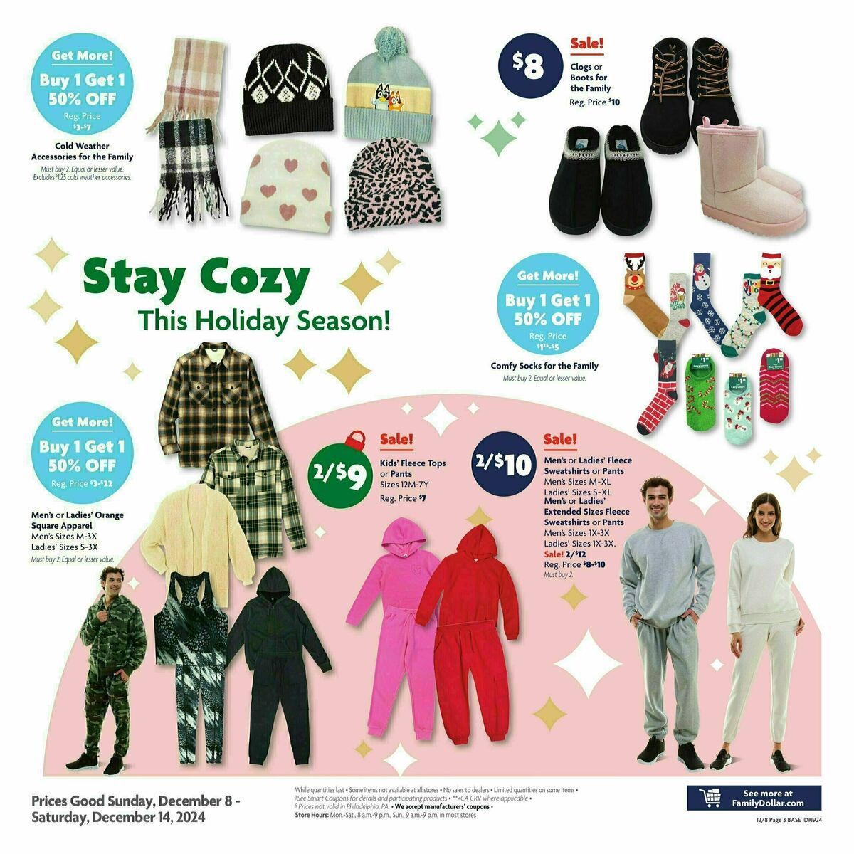 Family Dollar Weekly Ad from December 8