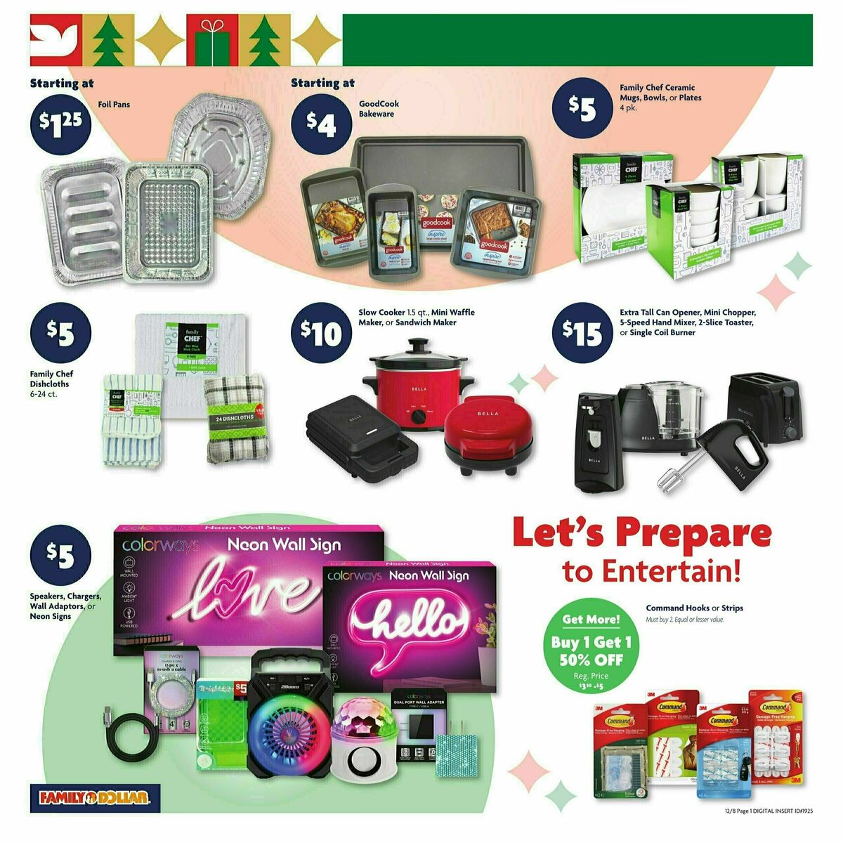 Family Dollar Weekly Ad from December 8