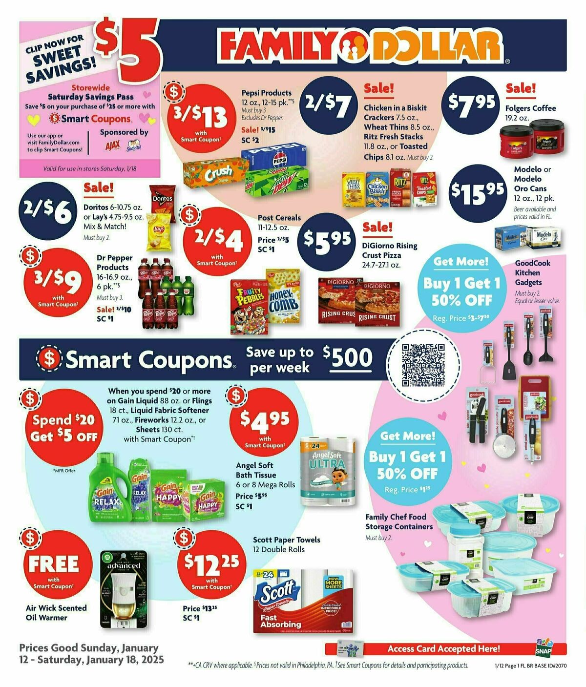 Family Dollar Weekly Ad from January 12