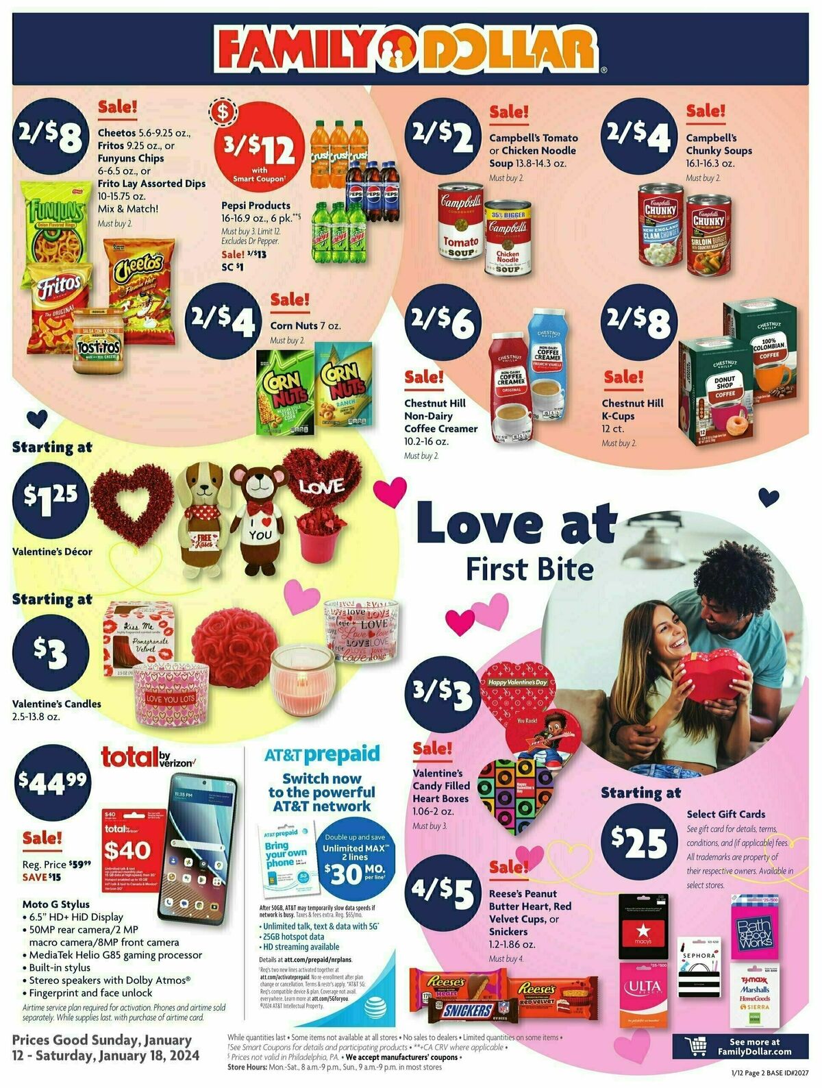 Family Dollar Weekly Ad from January 12