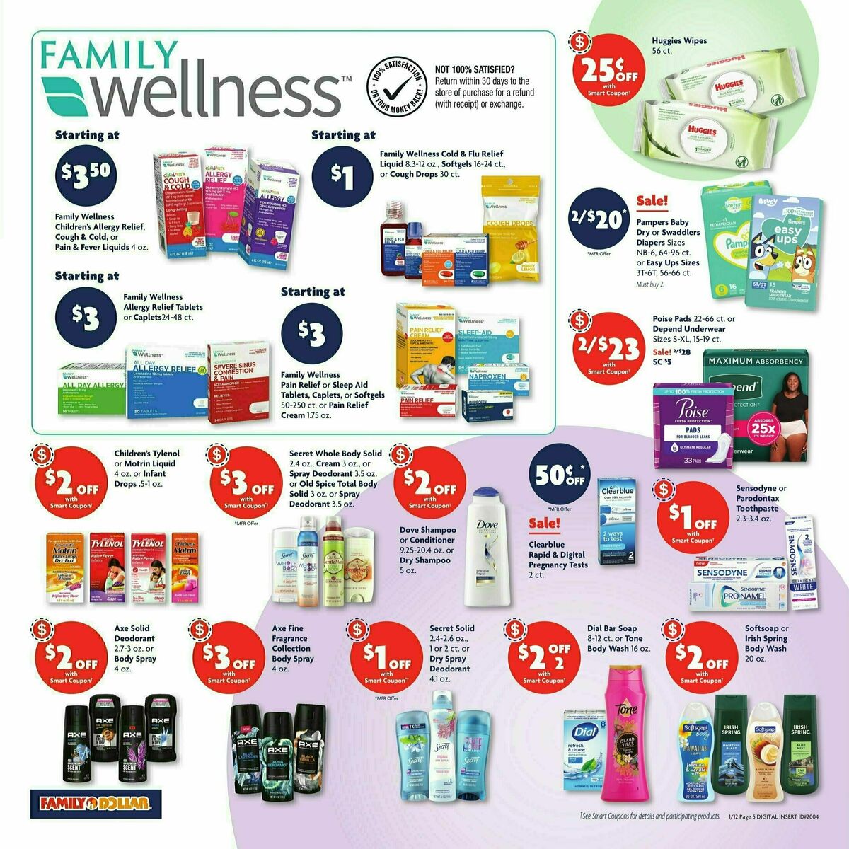 Family Dollar Weekly Ad from January 12