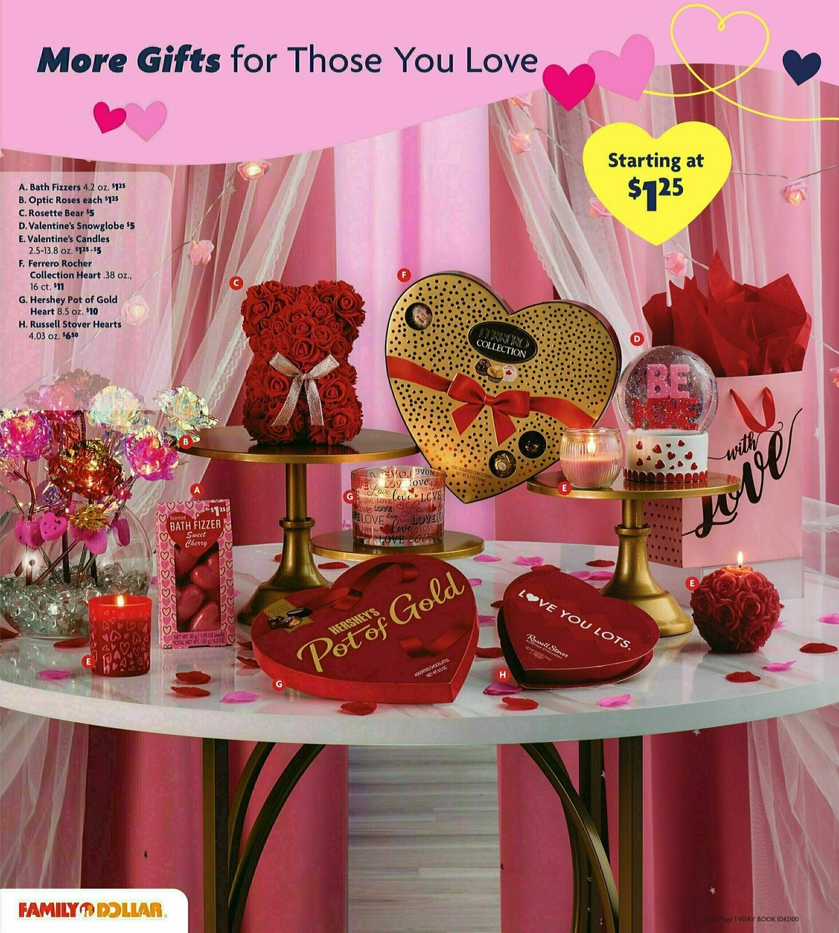 Family Dollar Valentine's Day Book Weekly Ad from January 24