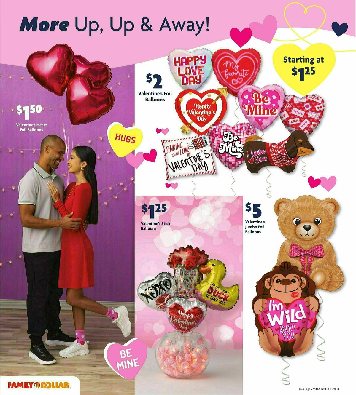 Family Dollar Valentine's Day Book Weekly Ad from January 24
