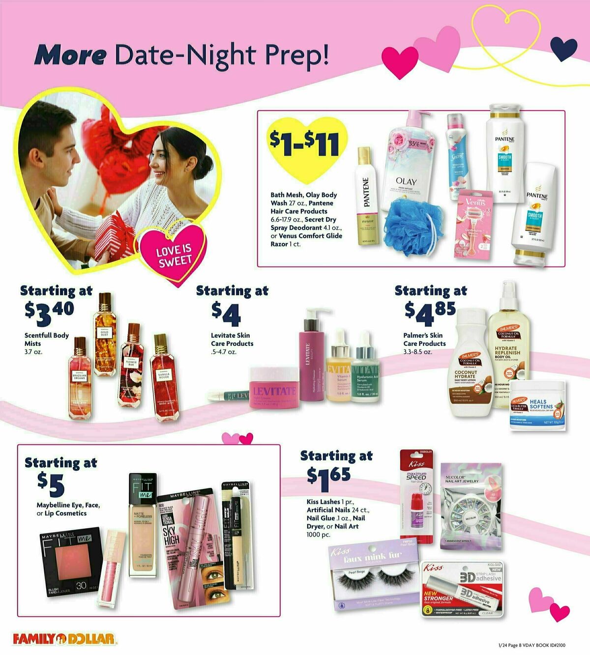 Family Dollar Valentine's Day Book Weekly Ad from January 24