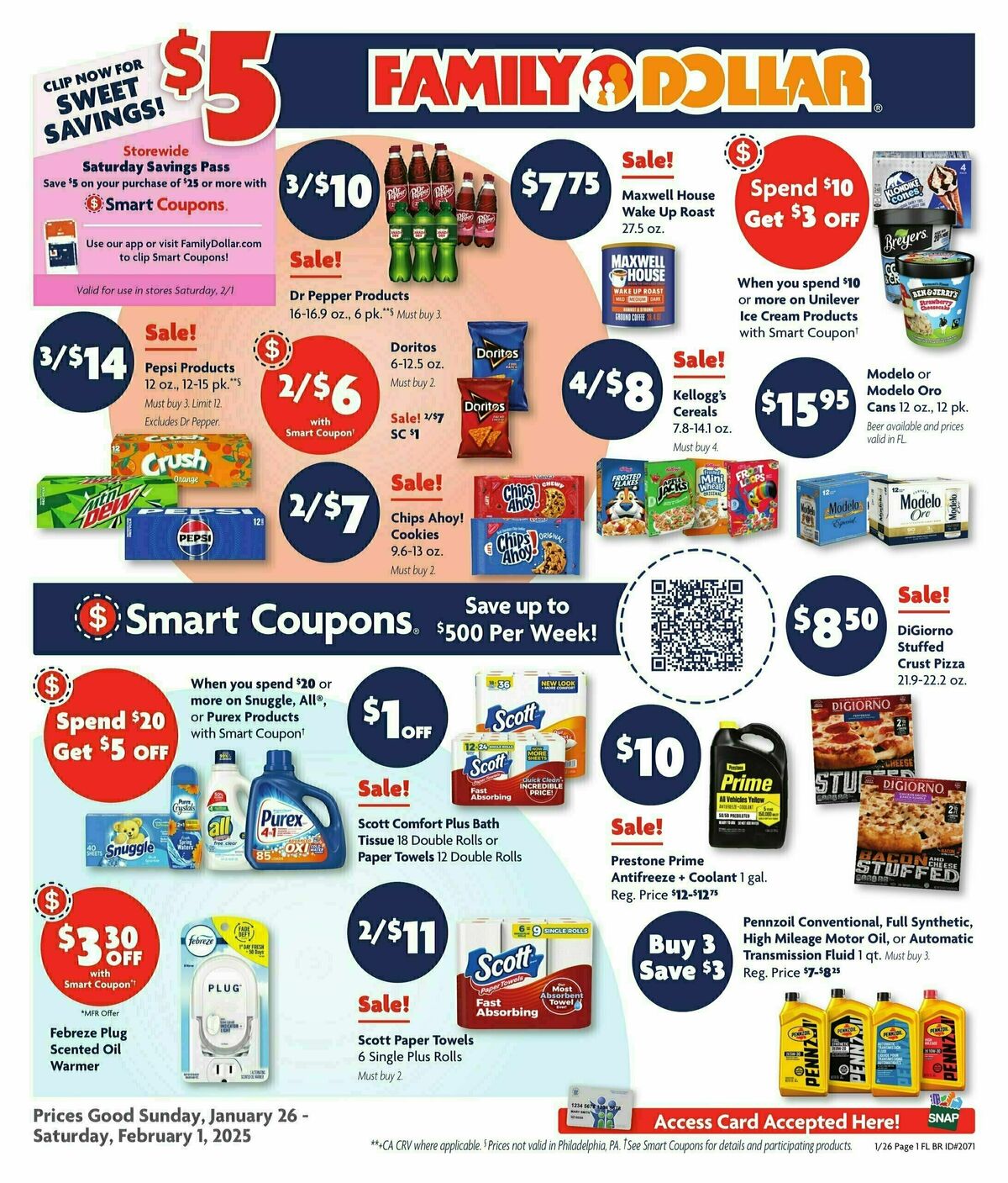 Family Dollar Weekly Ad from January 26