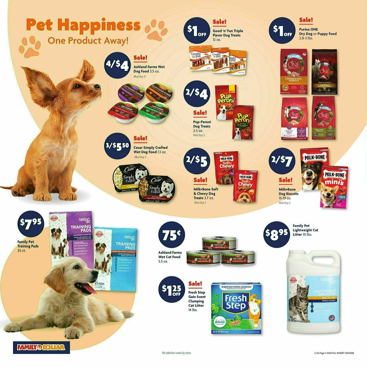 Family Dollar Weekly Ad from January 26