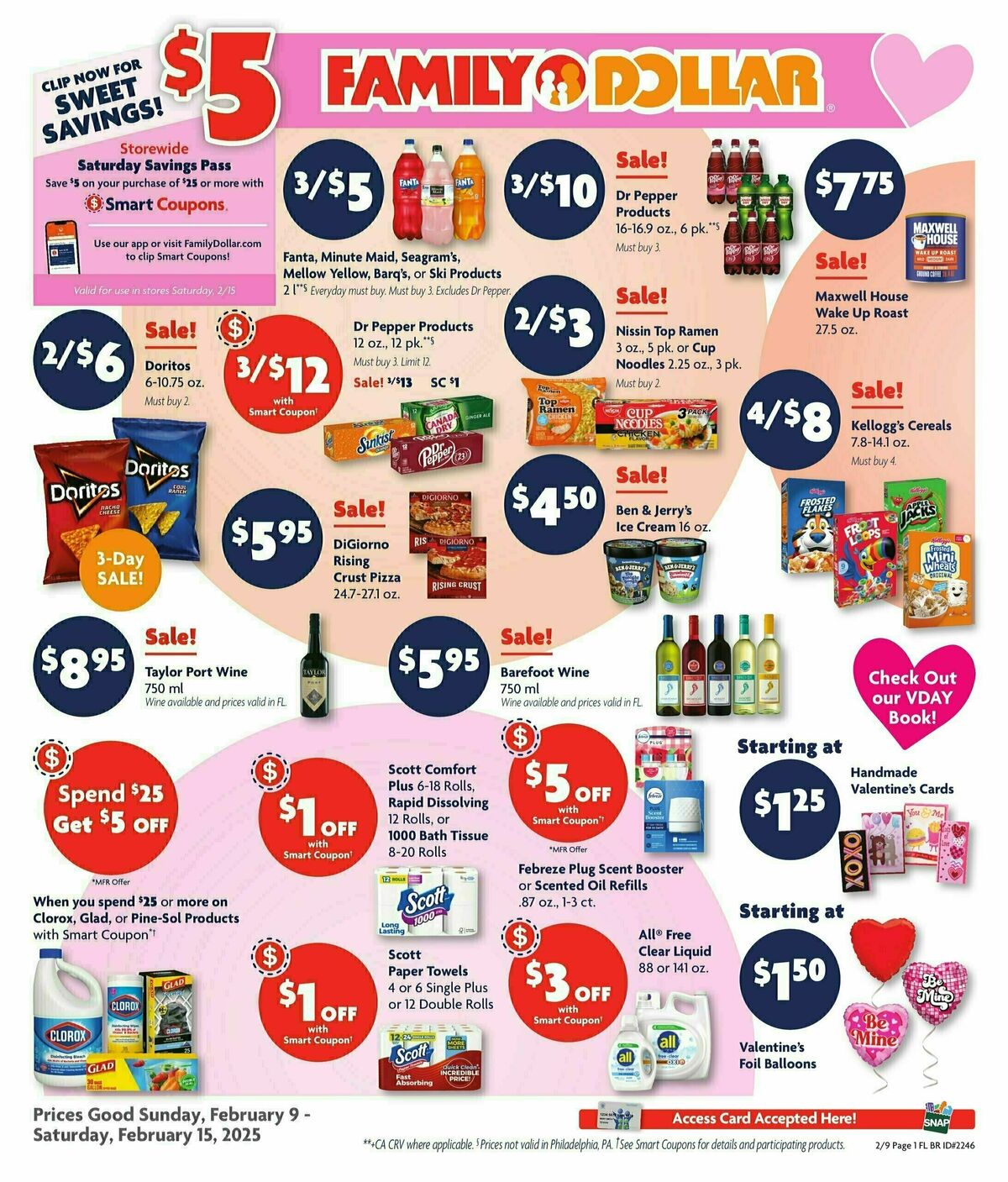 Family Dollar Weekly Ad from February 9