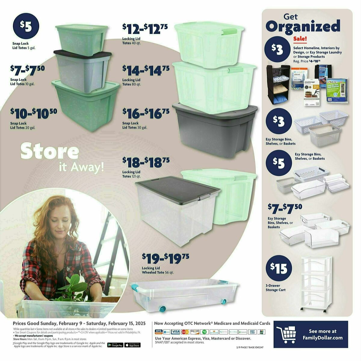 Family Dollar Weekly Ad from February 9