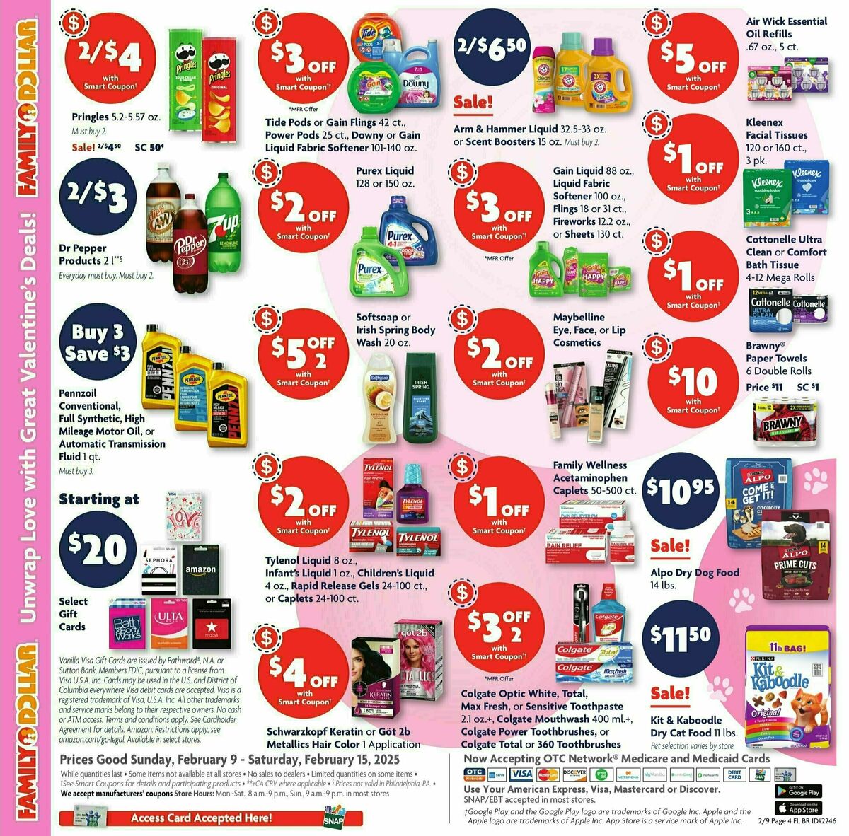 Family Dollar Weekly Ad from February 9