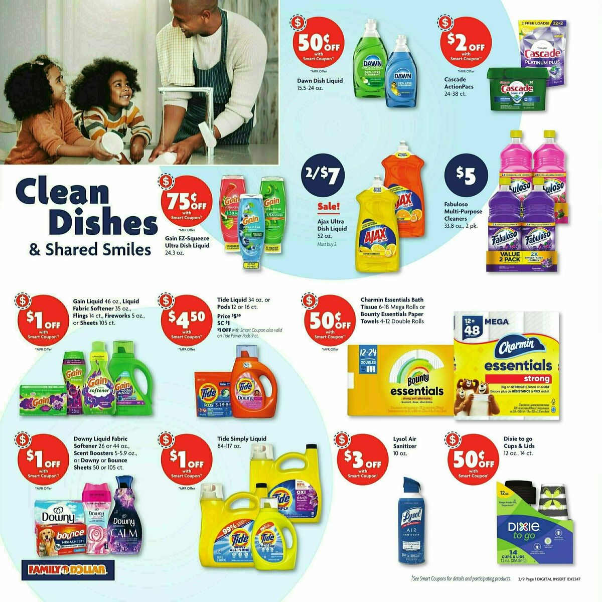 Family Dollar Weekly Ad from February 9
