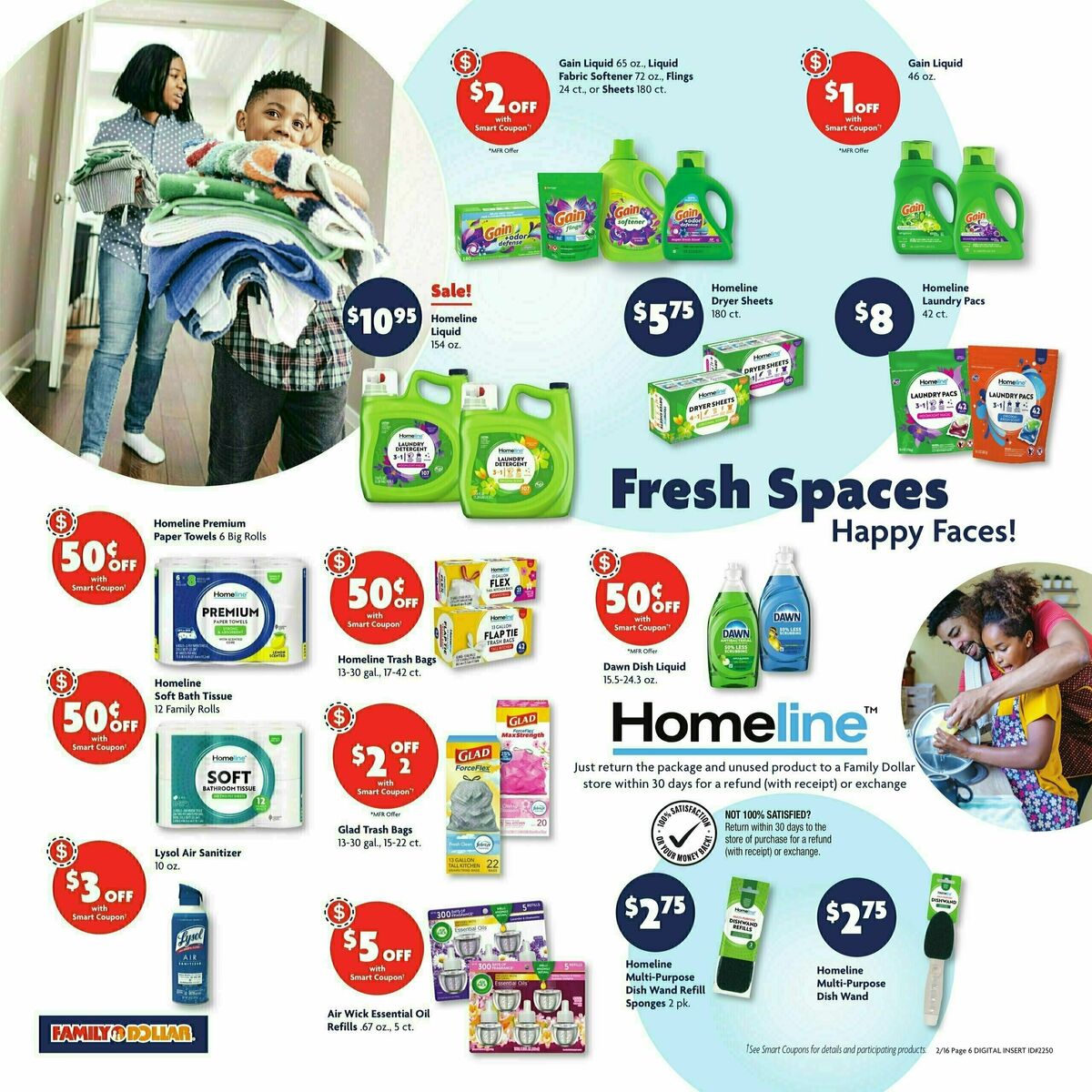 Family Dollar Weekly Ad from February 16
