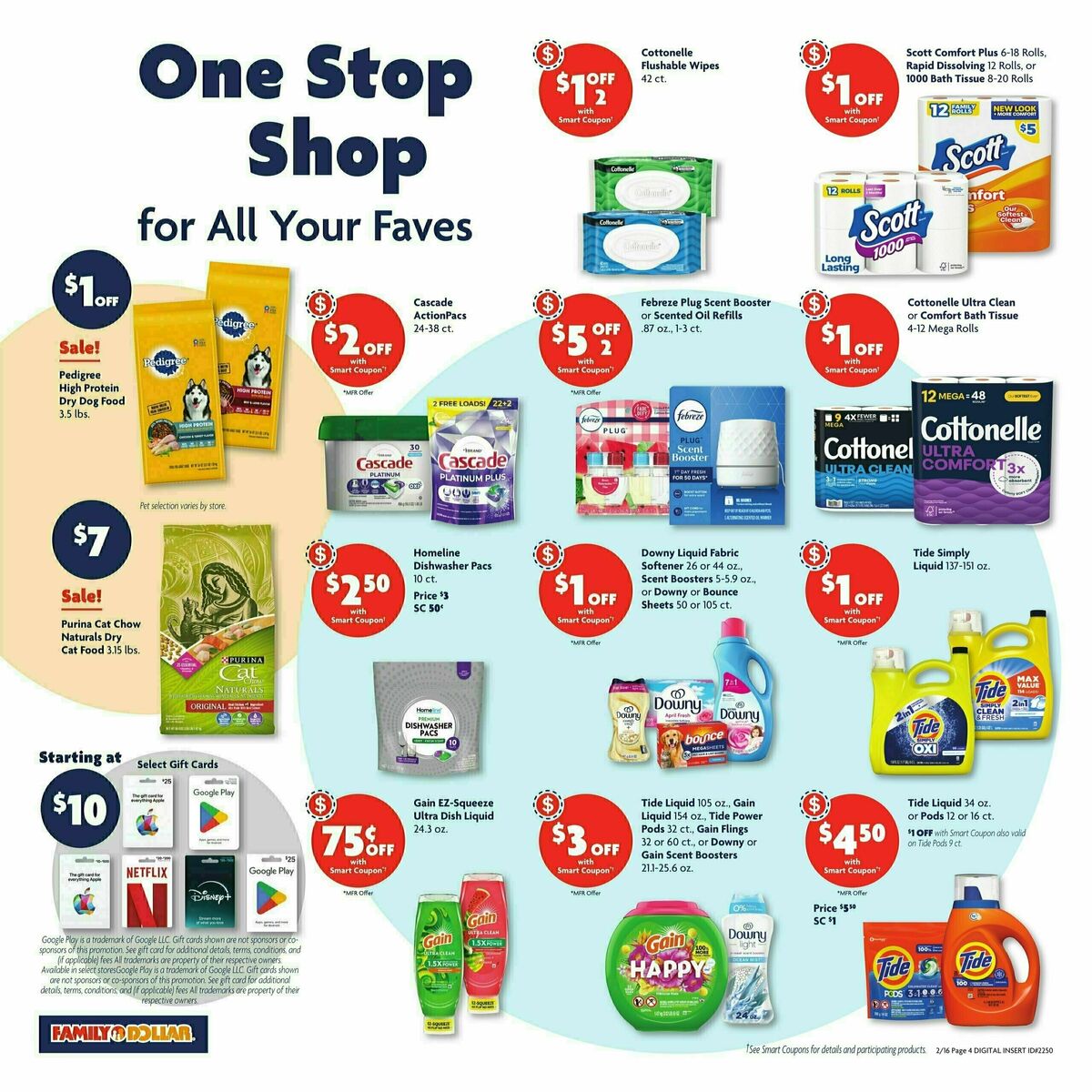 Family Dollar Weekly Ad from February 16