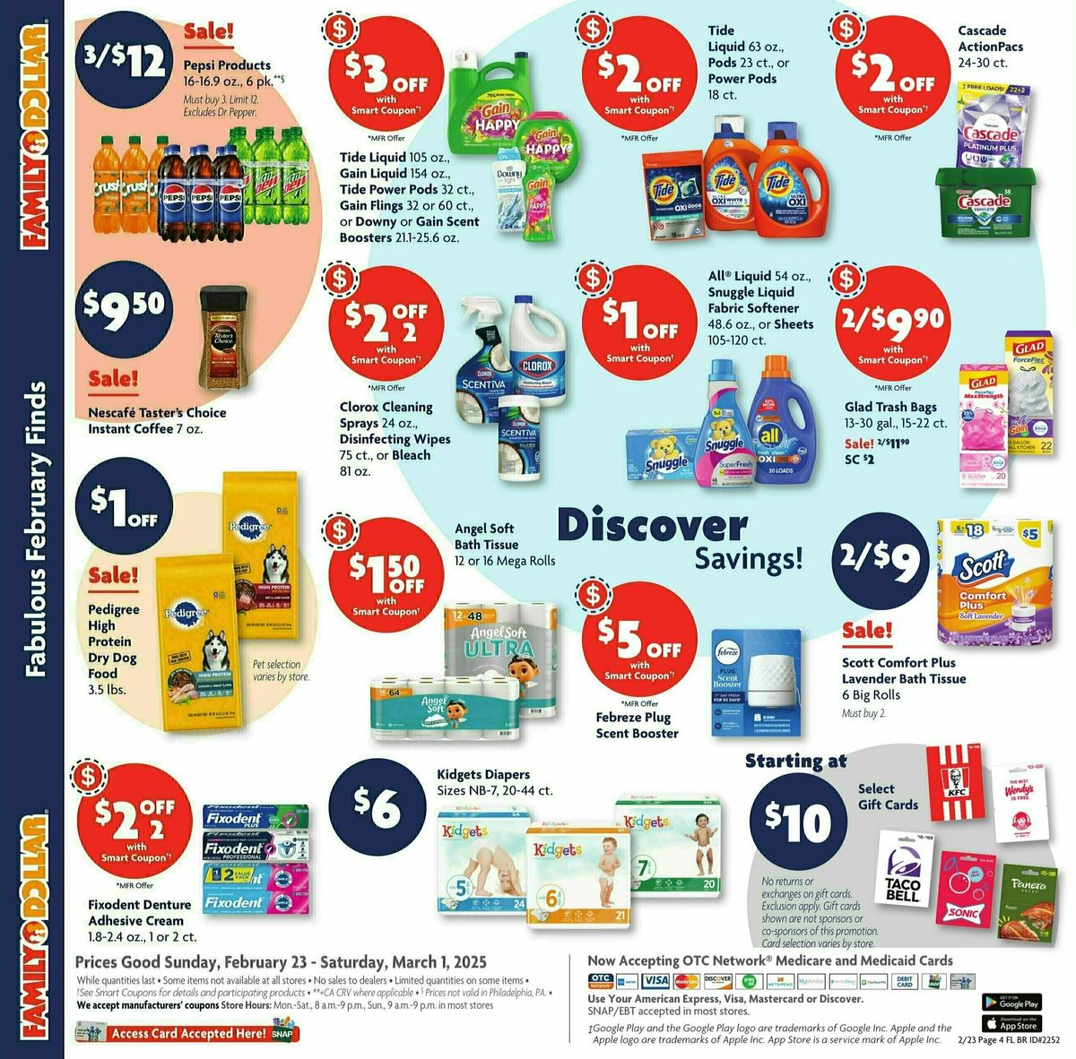 Family Dollar Weekly Ad from February 23