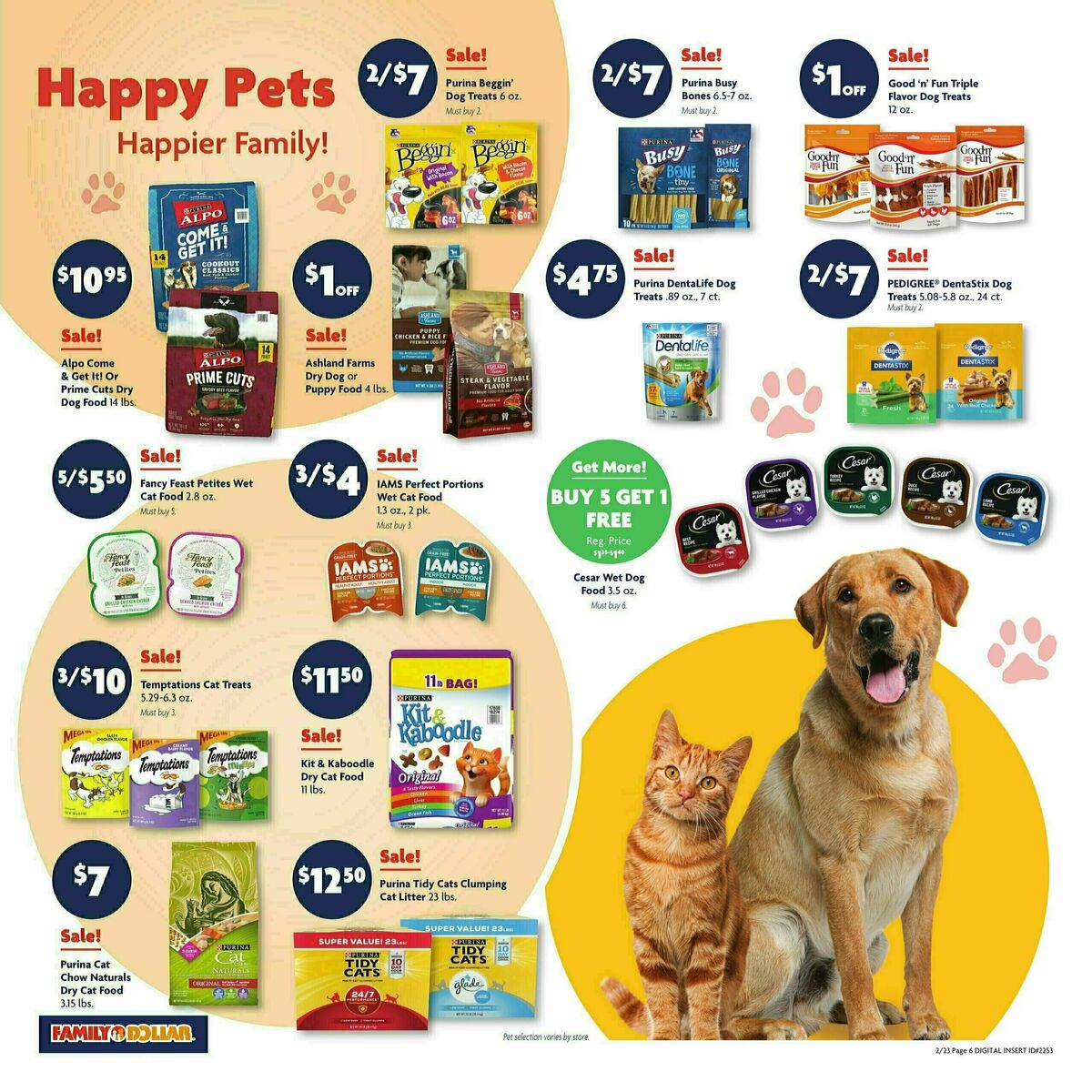 Family Dollar Weekly Ad from February 23
