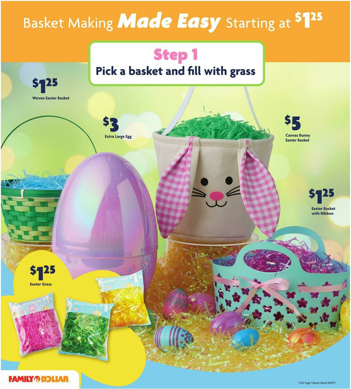 Family Dollar Easter Book Weekly Ad from March 2