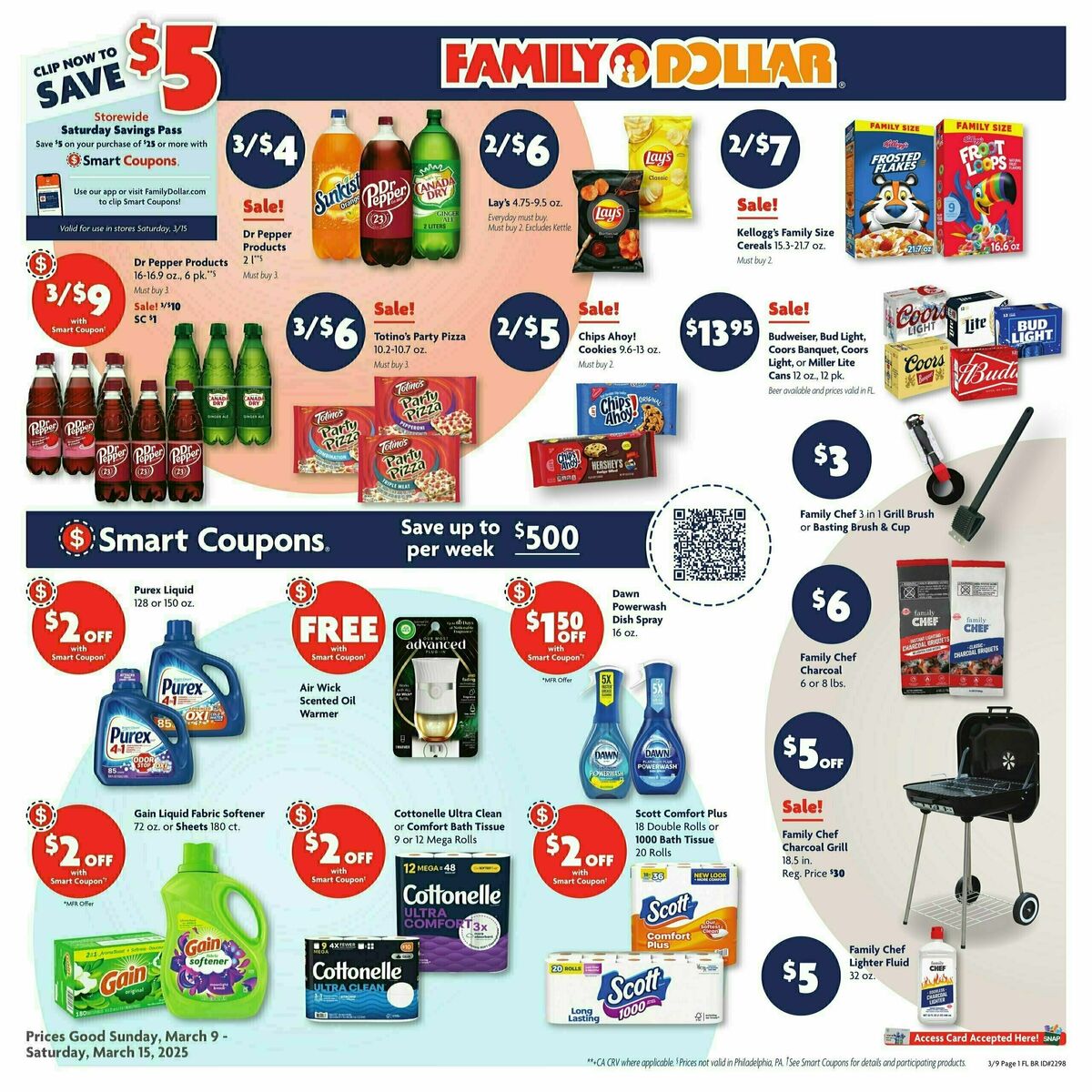 Family Dollar Weekly Ad from March 9