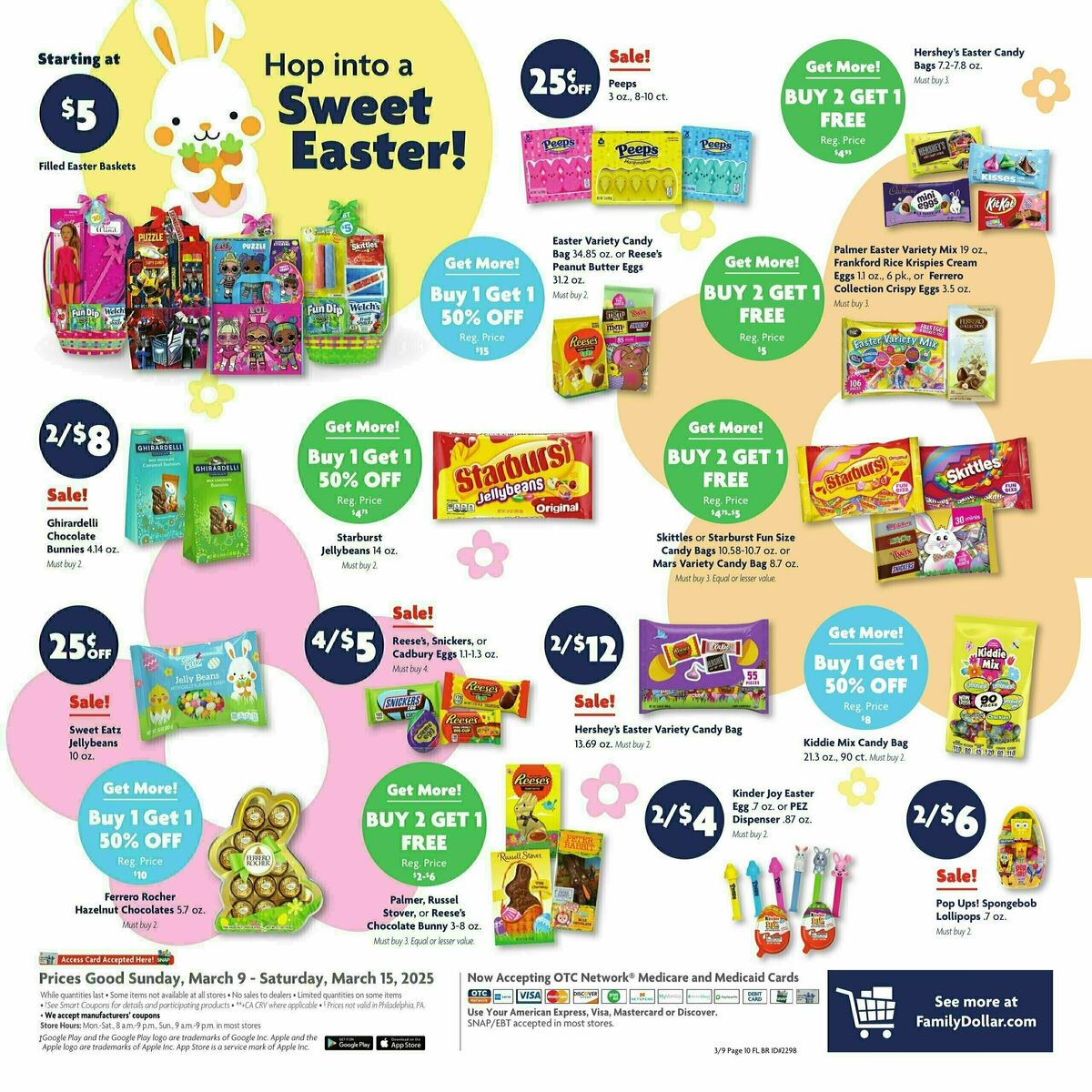 Family Dollar Weekly Ad from March 9