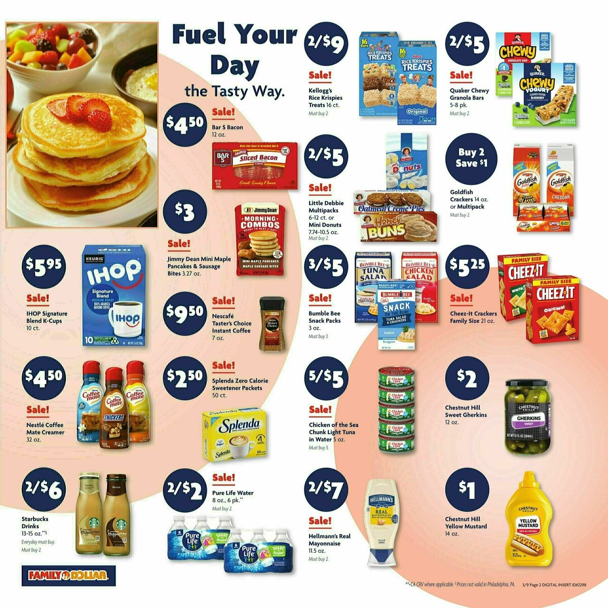 Family Dollar Weekly Ad from March 9