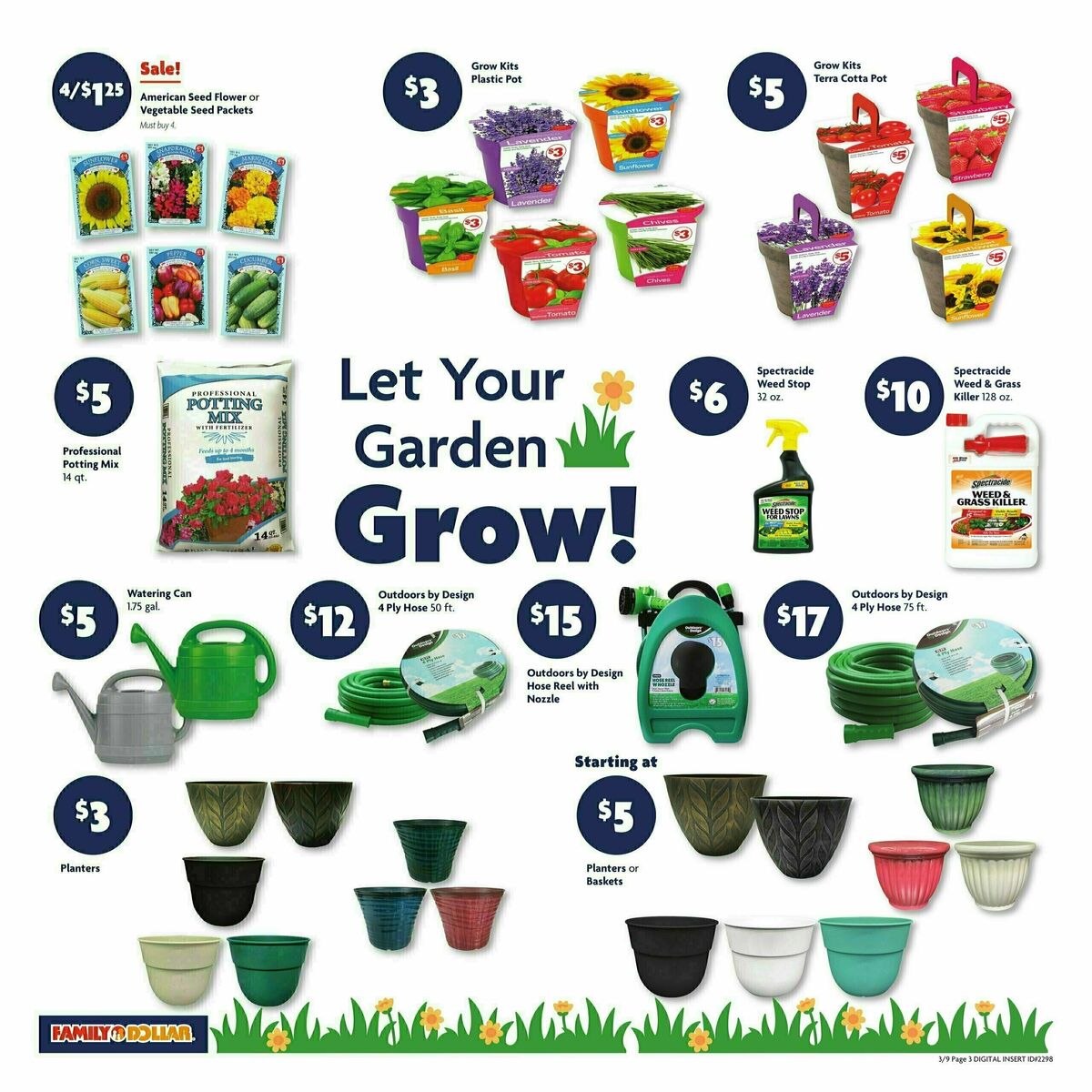 Family Dollar Weekly Ad from March 9